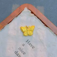  【丁老头甄选】精工镂空蝴蝶吊坠60225