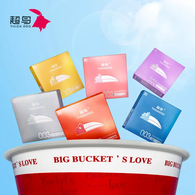 超鸟003超薄避孕套润滑天然胶乳橡胶避孕套肤感经典男用安全套