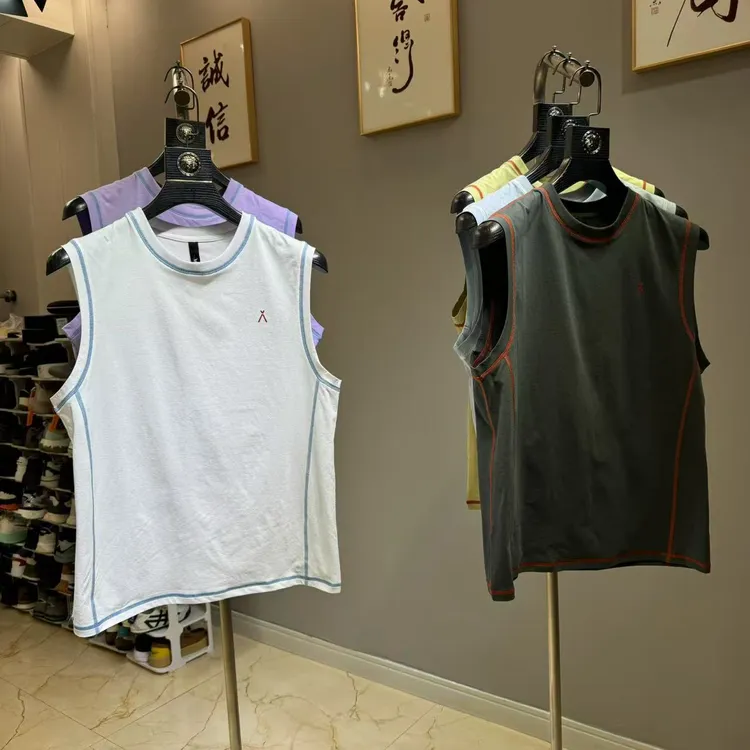 退货补贴 必入手男女同款速干机能透气舒适圆领无袖背心 打底衫