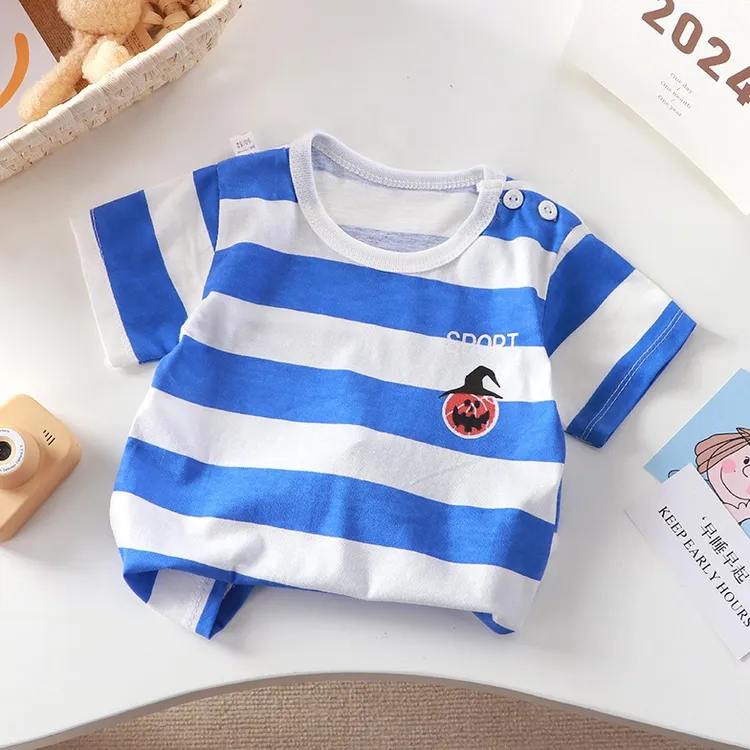 【凯翔臻选】儿童短袖t恤纯棉女童夏装婴儿宝宝夏季童装新款男i029