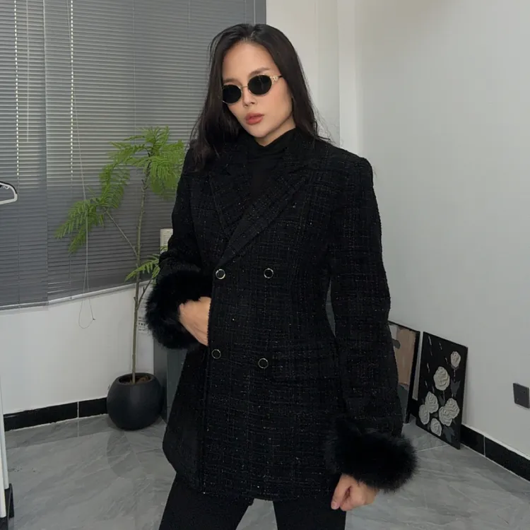 Subinur 袖口毛毛设计西装【冬季加棉】103