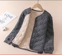 A200215童装女童外套2025秋冬儿童韩版校服神器棉衣外套帅气上衣