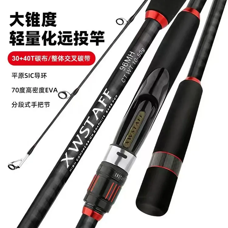 2025全新升级款纯碳素轻量化远投海钓竿专业垂钓渔具路亚竿