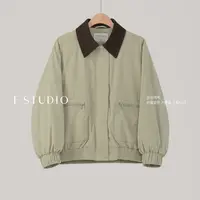 法儿家韩国限定【新品】【轻暖山系】FS510W008翻领工装羽绒服