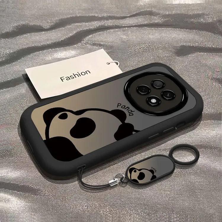 趴趴熊猫适用OPPOA55G手机壳防摔适用OPPOA5PRO全包小众活力版保