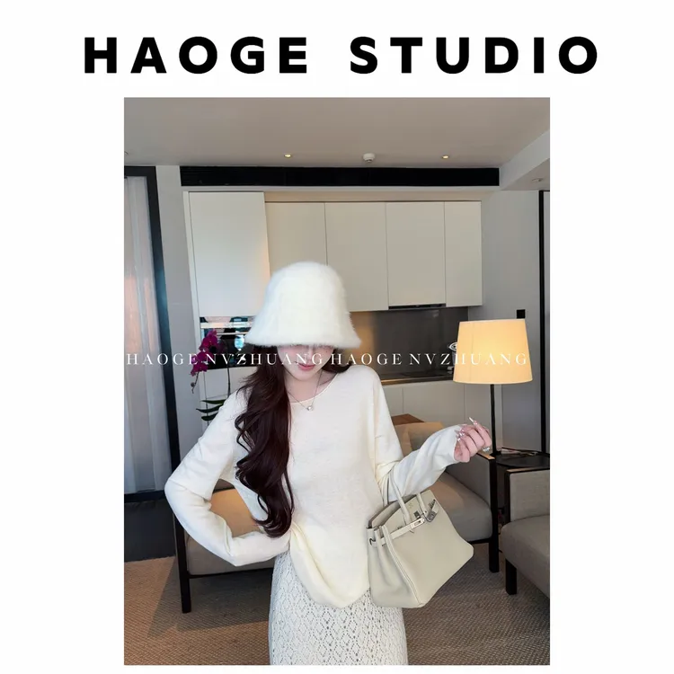 浩哥严选●静奢打底HGQ5ZZS3217A针织衫预秋冬温柔时尚简版设计款