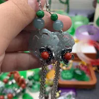 颈饰未镶嵌翡翠吊坠