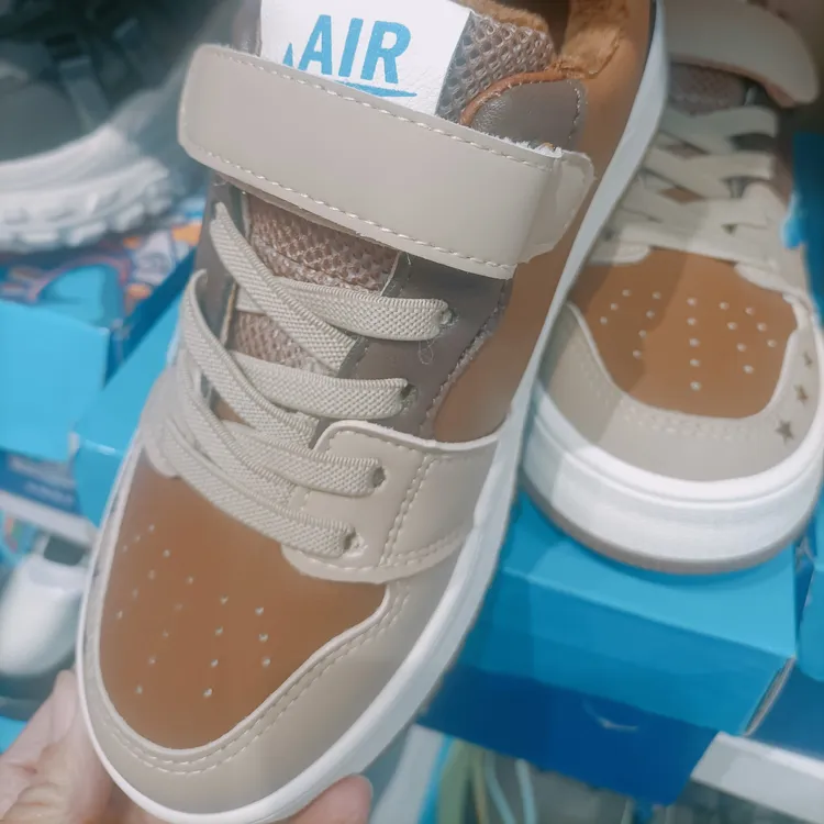 男童高帮板鞋冬季新款板鞋百搭户外学生潮鞋儿童