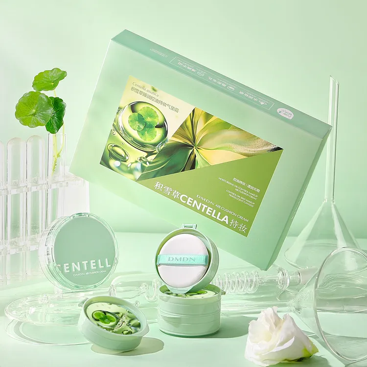 DMDN积雪草臻润控油持妆气垫霜水润遮瑕隐毛孔不卡粉自然持妆气垫