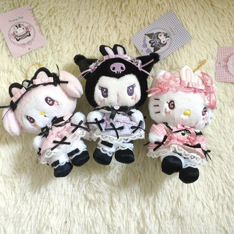 三丽鸥梦幻蕾丝系列美乐蒂毛绒玩具生日礼物