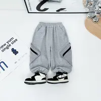 儿童裤子春夏款男童工装运动裤2025新款潮 WG28018 悠悠童话童装