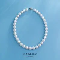【泉腾腾】天使之泪 GABLILY PREMIER 淡水珍珠S925银项链11-13mm