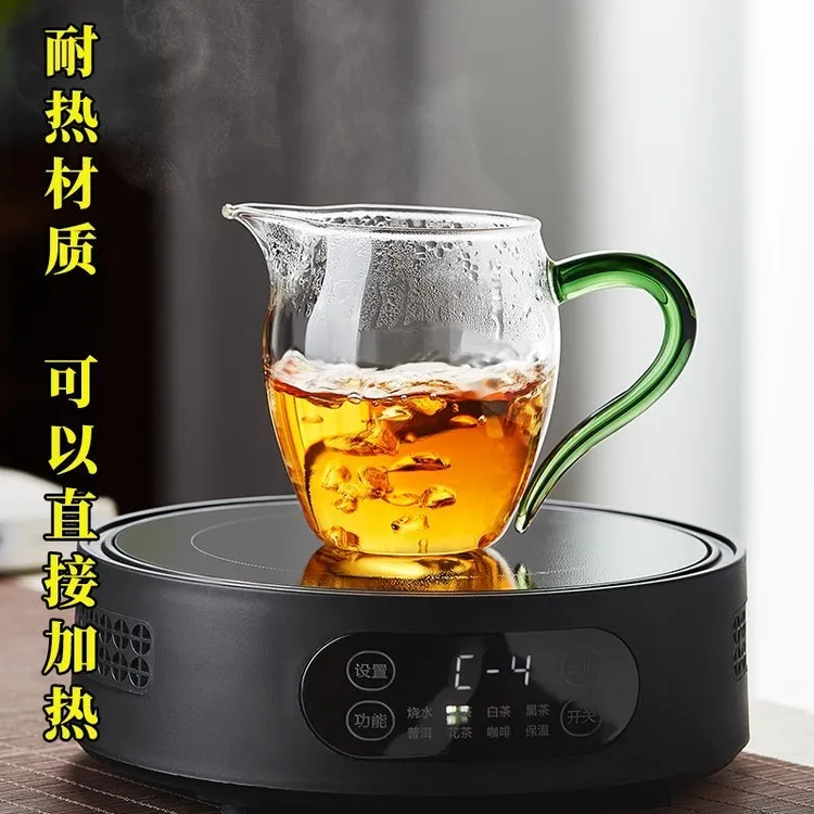 加厚玻璃公道杯高档分茶器茶漏滤网一体茶海配件用品大全泡茶专用