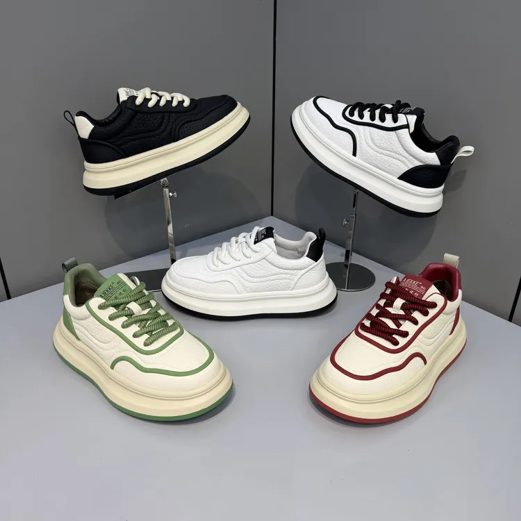 2025 新款男士运动青春个性日常百搭时尚休闲潮流潮鞋（皮鞋尺码）