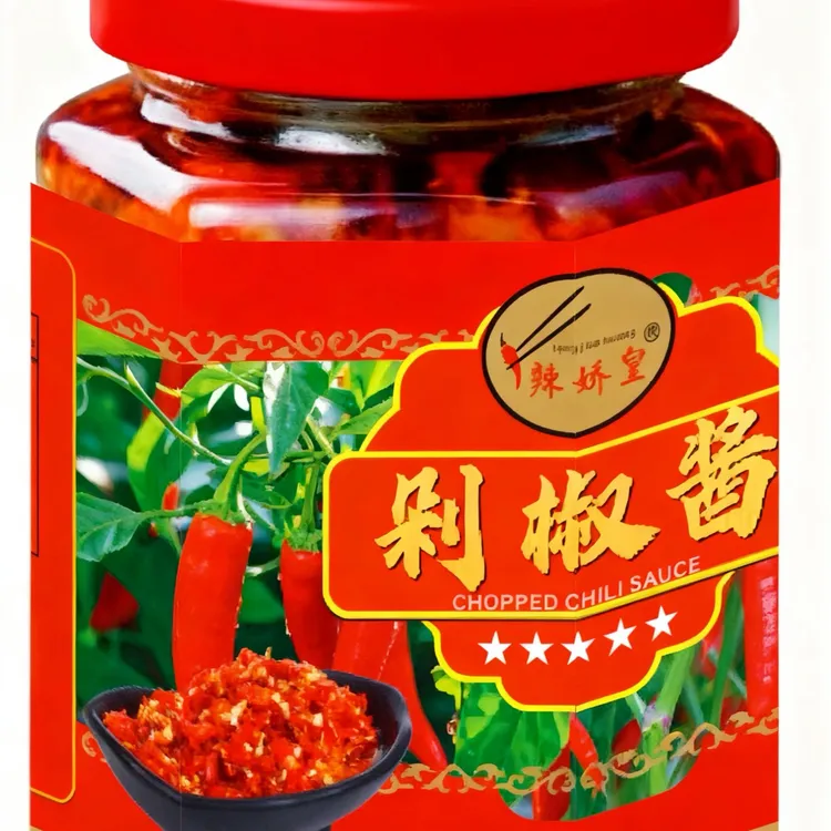 特产辣娇皇剁椒酱剁辣椒农家手工蒸鱼头剁椒酱拌饭拌面