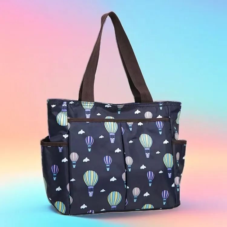 品质时尚女包外出手提包大容量单肩包上班包妈咪包短途旅行袋女包