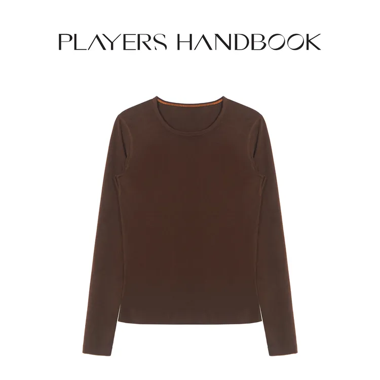 PH《冬日恋歌》羊毛混纺显瘦秋冬时尚潮流百搭基础打底长袖T PH6119