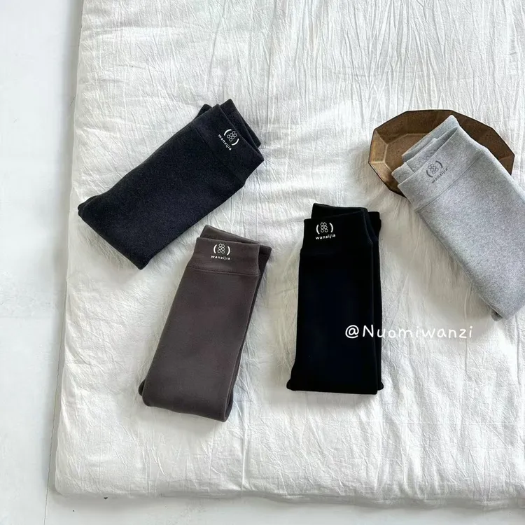 【YS】儿童韩版百搭净版加绒打底裤（冬款）WZJ-54071