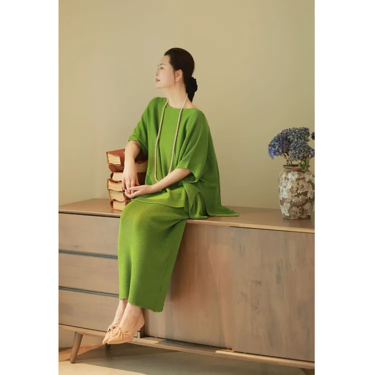 璇之恋·王璇 画面感针织衫王璇原创设计