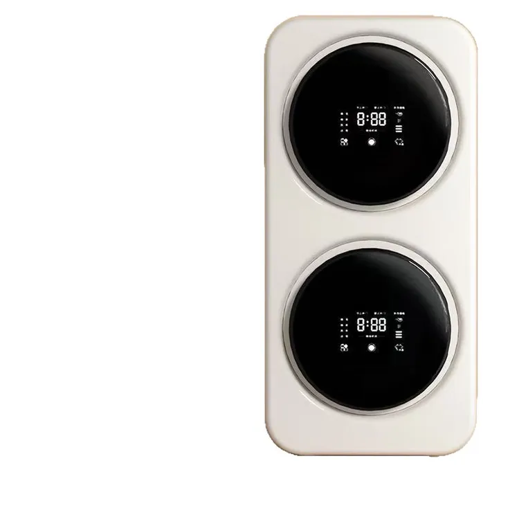 小型双仓壁挂洗脱烘一体全自动家用迷你内衣洗衣机