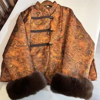 水如画【西厢记】重工冬季新款新中式国风提花厚款上衣外套女款