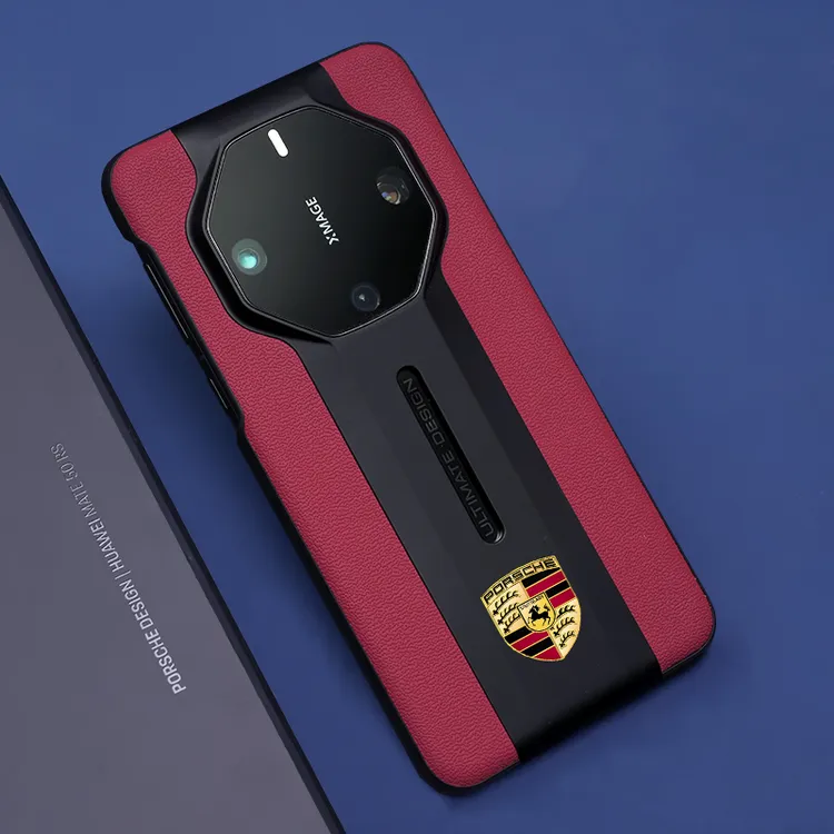 适用华为mate60rs非凡大师70rs手机壳40rs纳帕真皮新款50RS单后壳