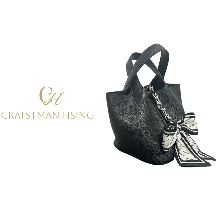 【匠者老邢】法式手工包 蜡线缝制 高级百搭 经典女包手提包 18CM