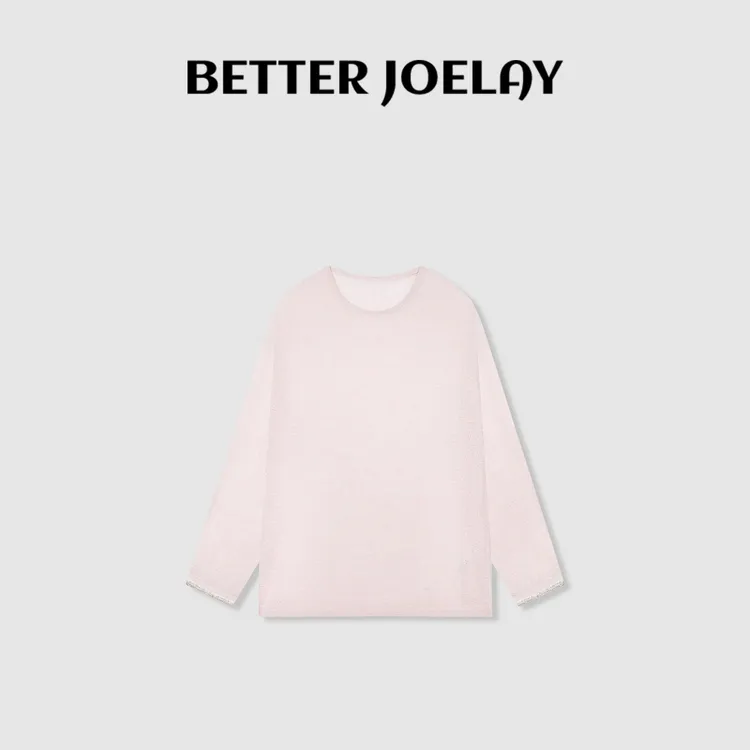 BETTER JOELAY-【简色长衣】时尚百搭长袖针织衫休闲风Z4710