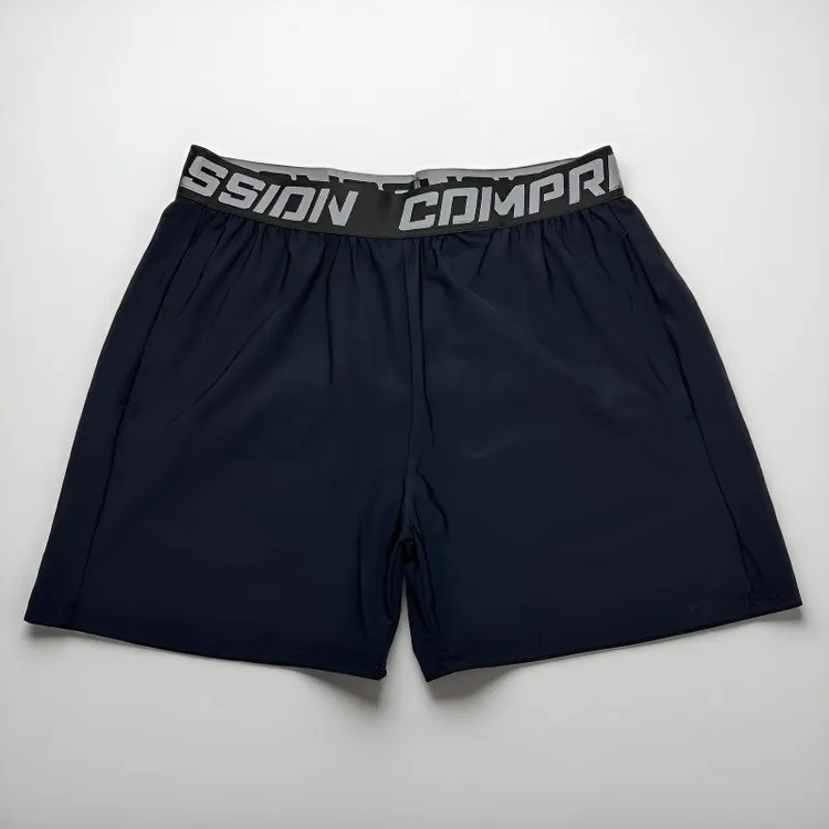 口袋冰丝运动短裤男士夏季休闲跑步宽松训练沙滩裤健身三分裤