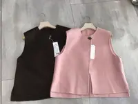 女士双面呢羊绒马夹661618