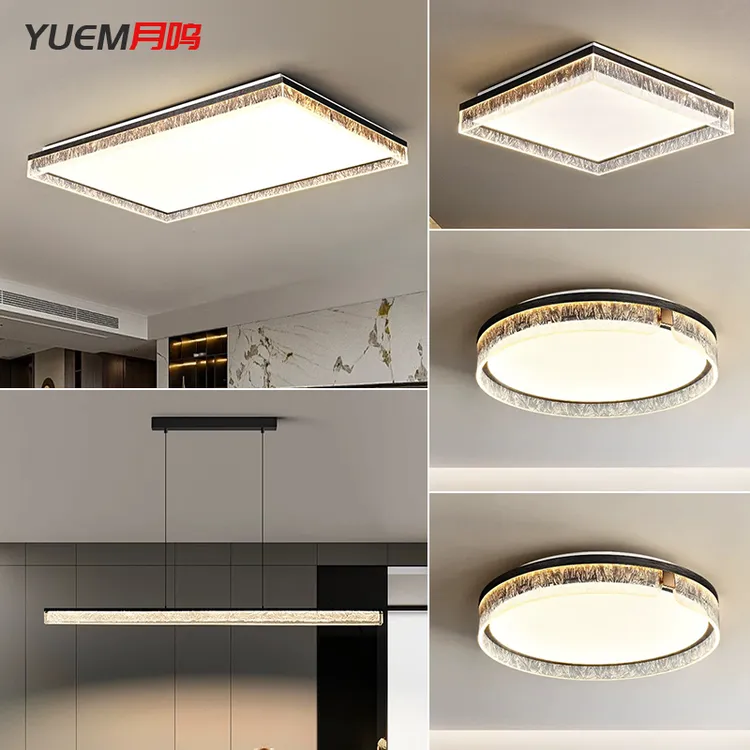 意式现代吸顶灯2025新款高端大气轻奢高级感中山灯具客厅主灯大灯