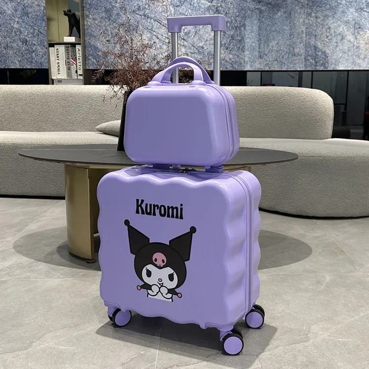 儿童行李箱女孩18寸小型轻便可爱登机拉杆箱可坐骑密码旅行箱男20