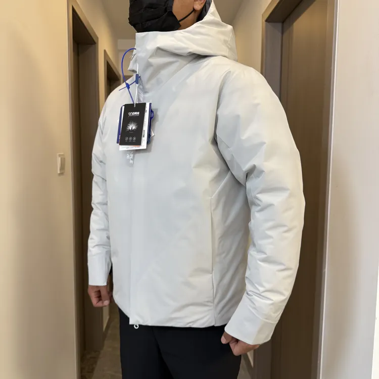  商款羽绒服！冬季男士极简风商务风保暖鸭绒男款三防连帽羽绒外套