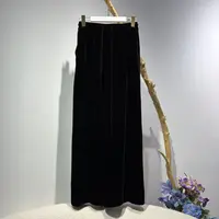 子母依女士丝绒休闲裤25312QLK6301