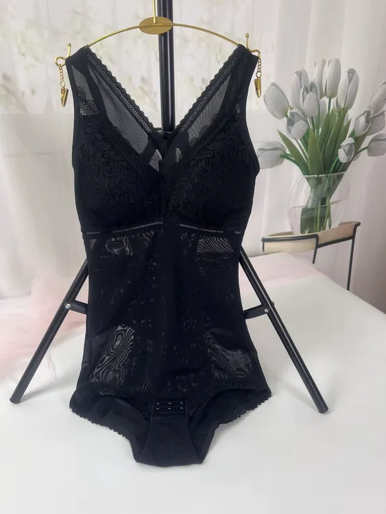 新款高强压力紧身收腹连体衣收副乳聚拢内衣提臀束身美体美背内衣