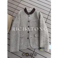 atong/阿彤-【中古私服】-2025老钱中古手工缝制羊毛外套0925-22