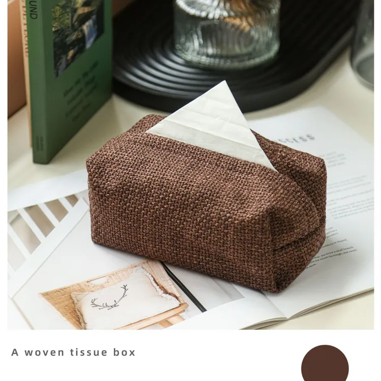 客厅新款现代简约布艺纸巾盒家用民宿居家ins抽纸盒创意百货用品