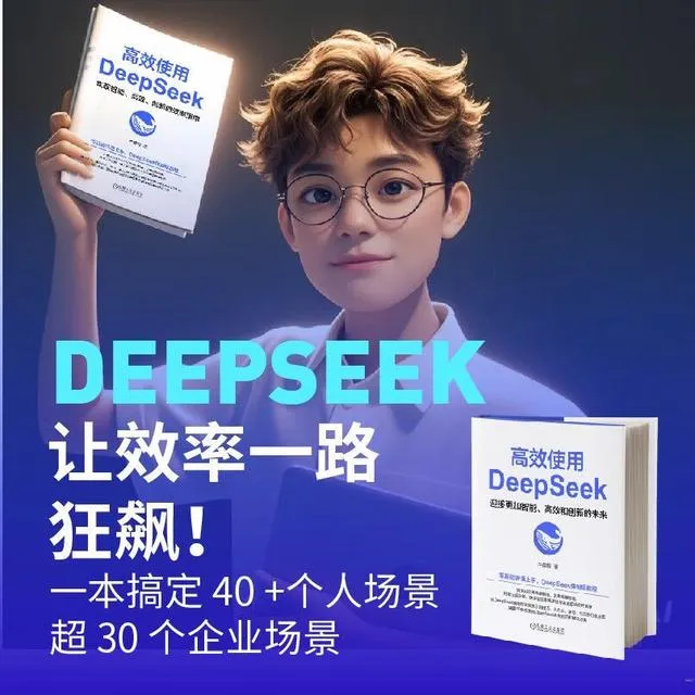 【官方正版】高效使用DeepSeek 卢森煌 保姆级教程零基础轻松掌握