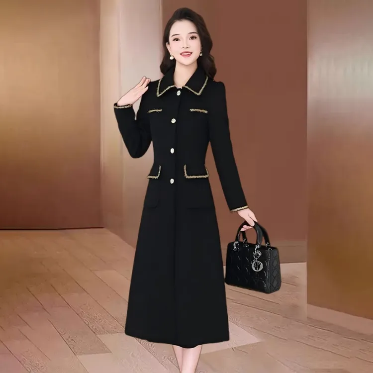 品牌小香风贵夫人套装连衣裙女2025秋季新款职业装减龄爆款两件套