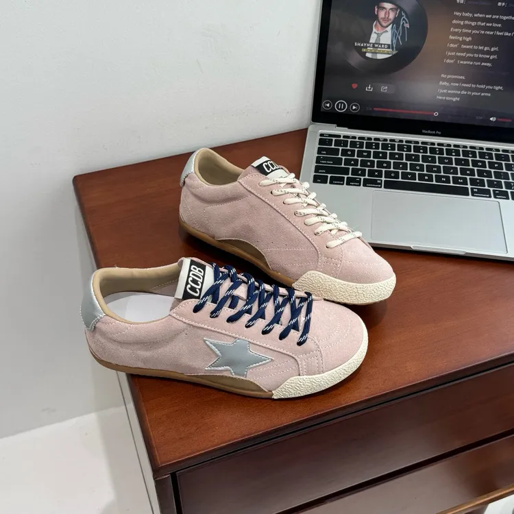 德训鞋低跟轻职风系带时尚休闲鞋百搭沙丘废土风