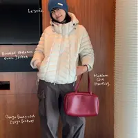 LRAM“小白鹅”90白鹅绒薄款时尚女装保暖羽绒服