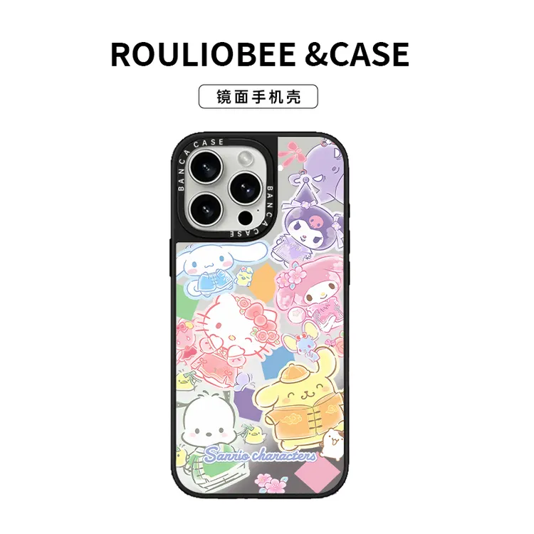 BANCA春和全员合集镜面适用苹果16promax手机壳iPhone15/14/13/12
