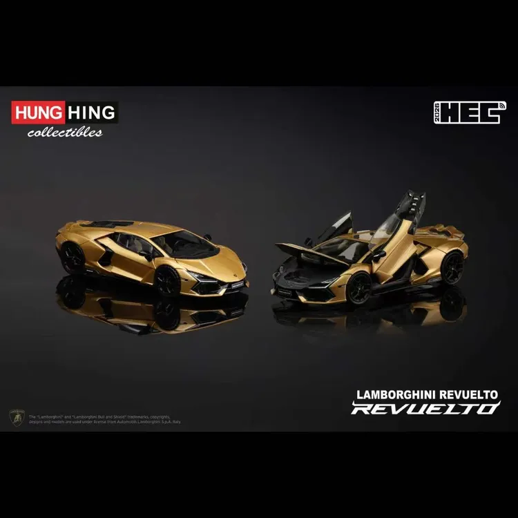 【安妮现货】HUNG HING 1:64 HEC限兰博基尼REVUELTO 潮玩
