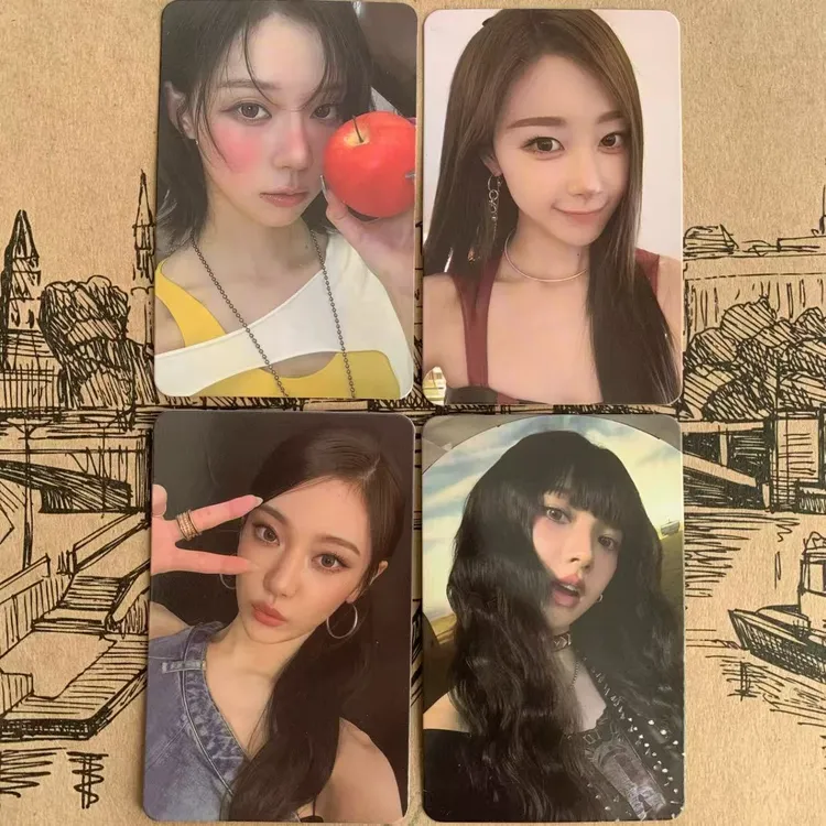 aespa吒mini6幸运卡【正版现货】sr幸运卡金冬天 苹果冬 宁艺卓