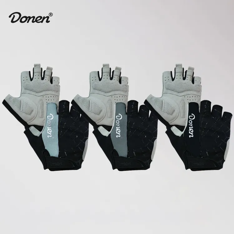 DONEN达恩运动手套男女半指手套夏季户外登山骑行训练防滑透气