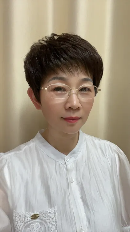 MG9一666懒人轻纹理记忆时尚高端经典气质短发。