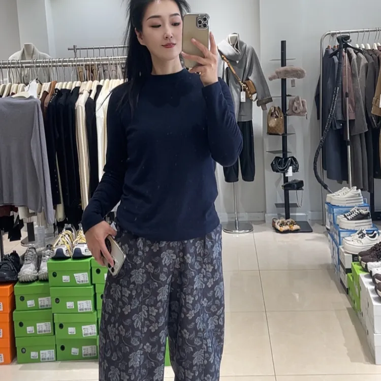 欧韩时尚小花裤休闲百搭