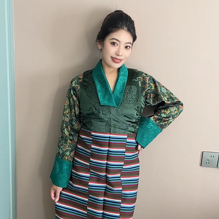 藏装三件套衬衫➕绑典➕藏装