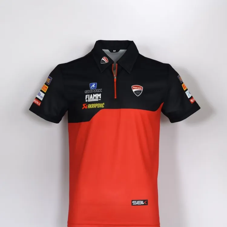 曼岛TT短袖达喀尔T恤MotoGP车队服赛车服厂队Polo衫定制速干透气