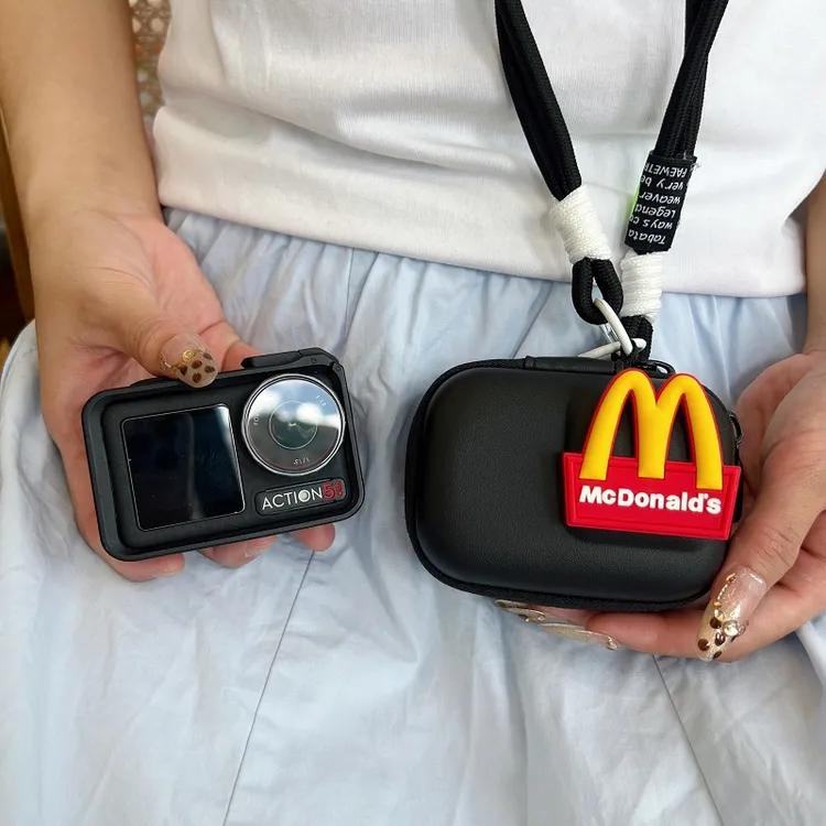 适用影石360 Ace Pro2收纳包大疆action5pro/4/3便携相机包带挂绳